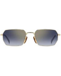 David Beckham - Geometric-Frame Sunglasses - Lyst