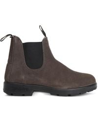 Blundstone - 2413 Elasticated-Panel Suede Chelsea Boots - Lyst