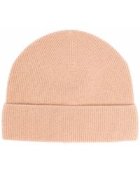 Sandro - Knitted Cashmere Beanie Hat - Lyst