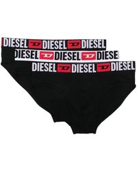 DIESEL - 3Er-Pack Umbr-Andre Slips - Lyst