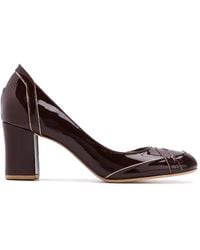 Sarah Chofakian - Leather Pumps - Lyst