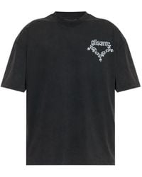 AllSaints - Drip Chain Print T-Shirt - Lyst