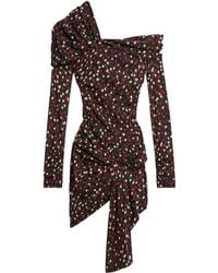 Isabel Marant - Elara Polka-Dot Mmini Dress - Lyst