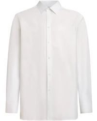 12 STOREEZ - Button Wrinkle-Resistant Cotton Shirt - Lyst