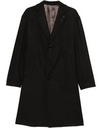 Lardini - Single-Breasted Coat - Lyst