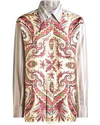 Etro - Hemd mit Paisleymuster - Lyst