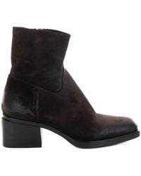Elena Iachi - Square-Toe Ankle Boots - Lyst