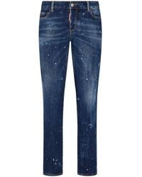 DSquared² - Paint-Splatter Jeans - Lyst