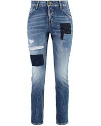 DSquared² - Cool Girl Cropped Jeans - Lyst