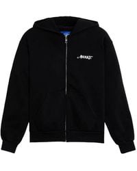 AWAKE NY - Logo-Print Zip-Up Hoodie - Lyst