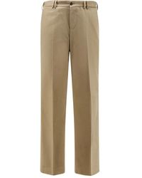 PT Torino - Pressed-Crease Straight-Leg Trousers - Lyst