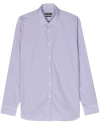Corneliani - Mini-check Cotton Shirt - Lyst