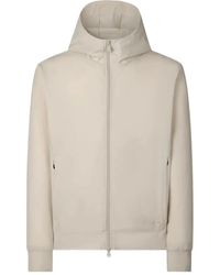 Save The Duck - Felpa Con Cappuccio E Zip - Lyst