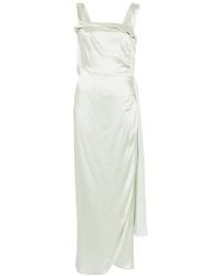 Maison Margiela - Long Draped Dress - Lyst