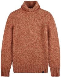 Fay - Pull En Laine Vierge À Col Roulé - Lyst