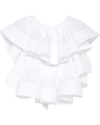Viktor & Rolf - Ruffles-Detail Blouse - Lyst