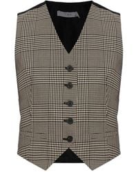 IRO - Kraig Check-Pattern Vest - Lyst