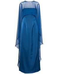 Jonathan Simkhai - Fiora Organza Cape Gown - Lyst
