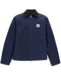 Carhartt - Corduroy-Collar Zip Jacket - Lyst
