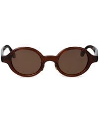 Giorgio Armani - Gafas de sol con montura redonda - Lyst