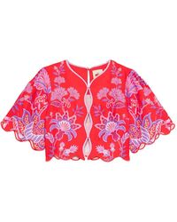 FARM Rio - Porcelain Garden フローラル トップ - Lyst