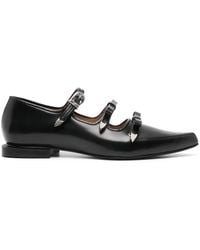 Toga - Buckled Ballet Flats - Lyst