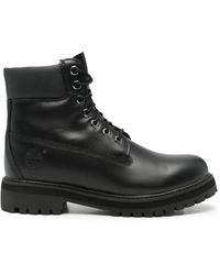 Timberland - Lace-Up Leather Ankle Boots - Lyst