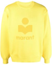 Isabel Marant - Logo-print Crew-neck Sweatshirt - Lyst