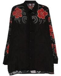 Yohji Yamamoto - X Ryu Ga Gotoku Chemise Imprimée Studio - Lyst