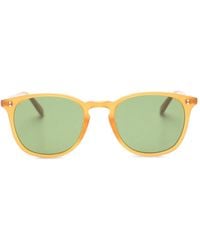 Garrett Leight - Kinney Round-Frame Sunglasses - Lyst