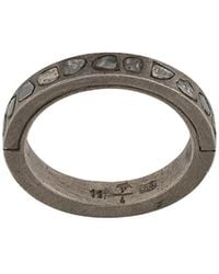 Parts Of 4 - Diamond Detail Band Ring - Lyst