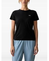 Under Armour - Vanish Elite Logo-Print Perforated T-Shirt - Lyst