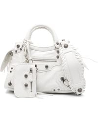 Balenciaga - Neo Cagole Xs Leather Handbag - Lyst