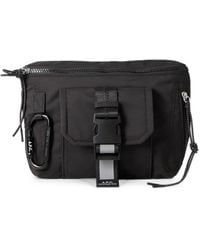 A.P.C. - Treck Buckle-Fastening Carabiner Belt Bag - Lyst