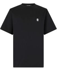 Roberto Cavalli - Embroidered-Logo T-Shirt - Lyst