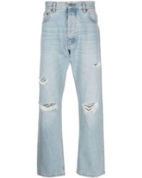 Haikure - Mid-wash Straight-leg Jeans - Lyst