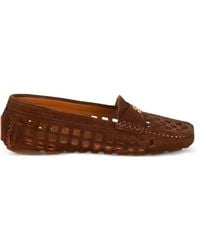 Casadei - Mocassins À Design Perforé - Lyst