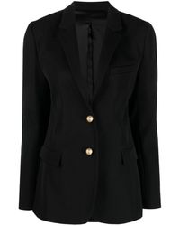 Rabanne - Virgin Wool Single-Breasted Blazer - Lyst