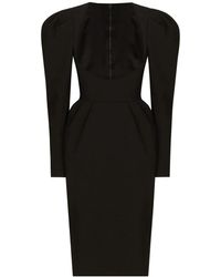 Dolce & Gabbana - ロングスリーブ ドレス - Lyst