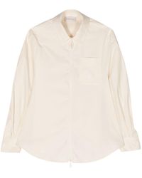 Moncler - Zip-up Cotton Overshirt - Lyst