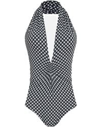 Lygia & Nanny - Bañador Isatou con cuello halter - Lyst
