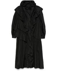 Simone Rocha - Ruffle-Detail Coat - Lyst
