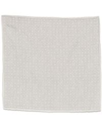 Eleventy - Polka Dot Pocket Square - Lyst