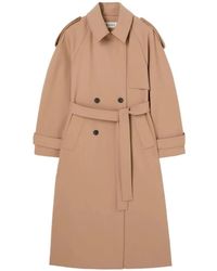 Rohe - Double-Breasted Oversized Trench Coat - Lyst
