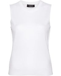 Fabiana Filippi - Lurex-Detail Fine-Knit Top - Lyst