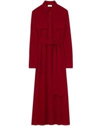 St. John - Kleid mit Gürtel - Lyst