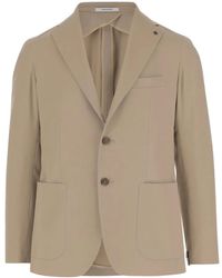 Tagliatore - Peak-Lapels Single-Breasted Blazer - Lyst