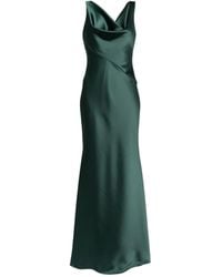 Amsale - Bias-Cut Cowl-Neck Dress - Lyst