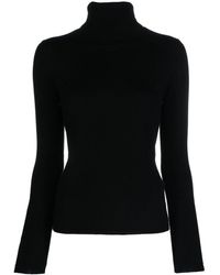 Allude - Fine-knit Cashmere Roll-neck Jumper - Lyst