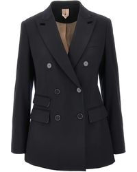 Max Mara - Double-Breasted Jacket - Lyst